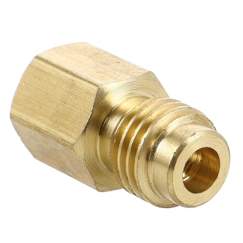GRIRIW R134 Tank Adapter Metal Repair Tool Leakproof Universal Compatibility Easy Installation