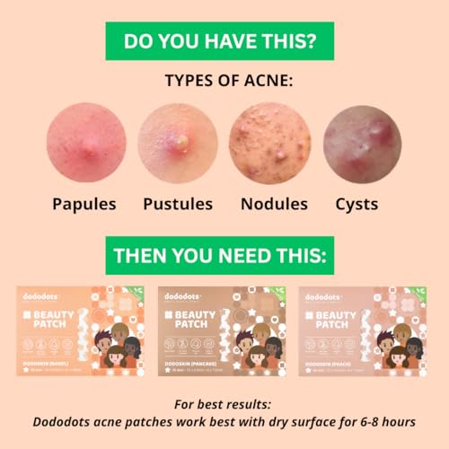 Patchs de beauté Dododots pour arborer un visage net lors de vos soirées
