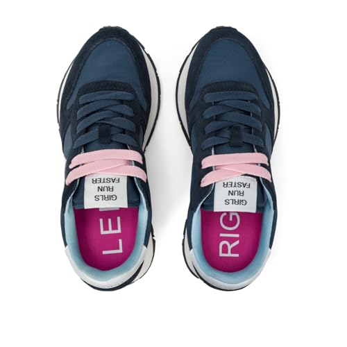 SUN68 Scarpe Z35201 Ally Solid Nylon Num. 37 Col. 07 Navy Blue - 2