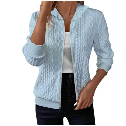 Xiaojmake Womens Zip Up Cardigan Sweater Cable...