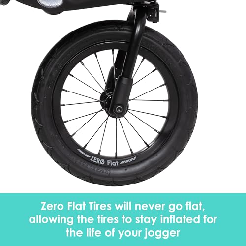 Baby Trend Expedition® Zero Flat Jogger Travel System with LED Lights, Dash Blue - image 2