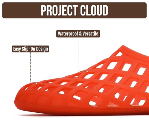 Image of Project Cloud Jelly Shoes Women - Lightweight & Water-Resistant Women's Flats Sandals - Non Slip Womens Shoes - Perfect Summer Jelly Flats for Women 2026 (Jellz)