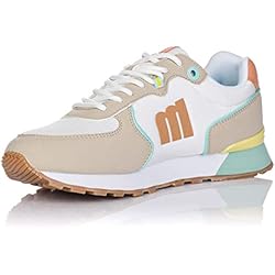 MTNG Deportivas Mujer Deportivas JOGGO 60080 Mujer | Deportivas Sport | Cierre con Cordones | 53871 | Leopard Off