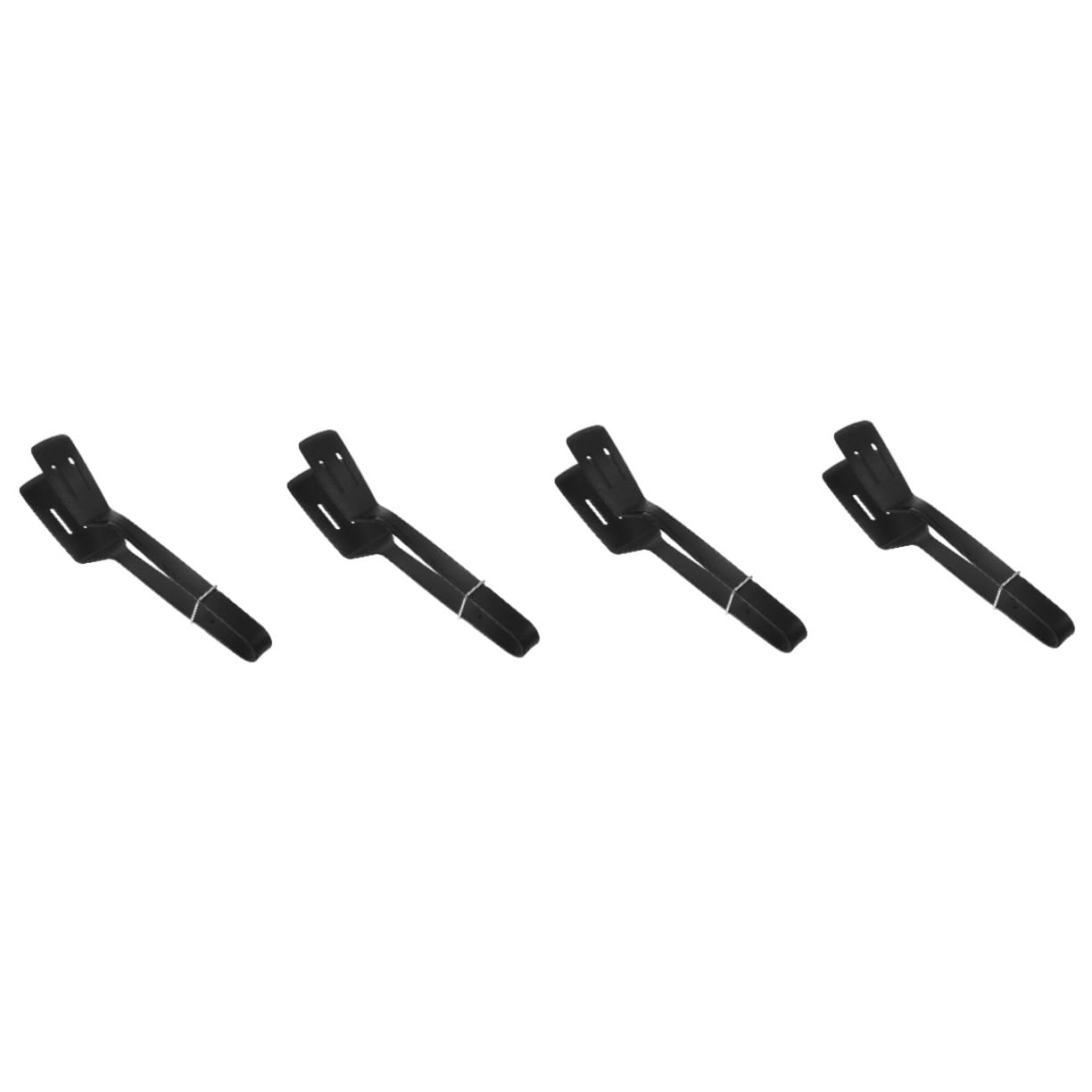 BESPORTBLE 4 Pièces pinces à steak en silicone ustensile de cuisine outil cuisine pince à pince à aliments pince à nourriture de cuisine clip alimentaire en silicone Gel de silice