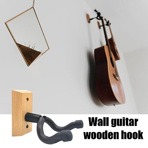 Crochet pour guitare – Cintre mural en bois pour guitare – Support d’affichage mural en bois pour guitare acoustique, ukulélé, guitares électriques Ibuloule - Les Beatles, Paul McCartney, John Lennon, RIngo Starr, George Harrison Crochet pour guitare - Cintre mural en bois pour guitare - Support d'affichage mural en bois pour guitare acoustique, ukulélé, guitares électriques Ibuloule – Image 3