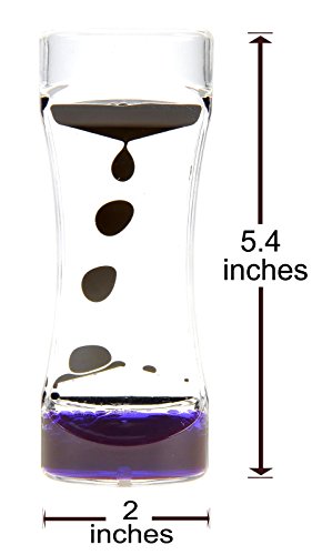 Powertrc Liquid Motion Bubbler (Black Purple), Bubbler Timer For Kids And Adults, Relaxing And Calming #TOP4