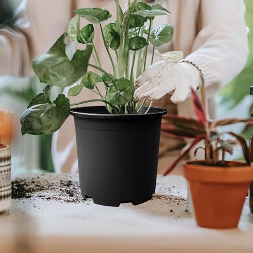 Pots de pépinière réutilisables en plastique rigide longue durée - 5