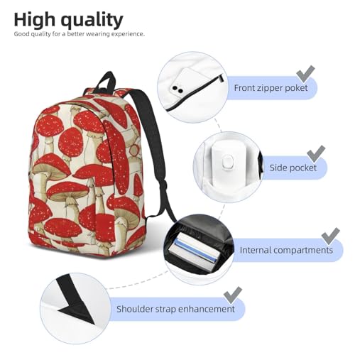 Mochila de mano para portátil de mujer que evita cargos de equipaje setas 5