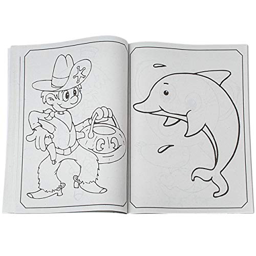 alles-meine.de GmbH 112 Seiten großes XXL Malbuch - A4 - inkl. Name - Dickes Kindermalbuch - für Stifte… – Bild 7