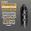McJ Tools Reloading Chamfer Deburr Hand Tool 0.17-0.45cal