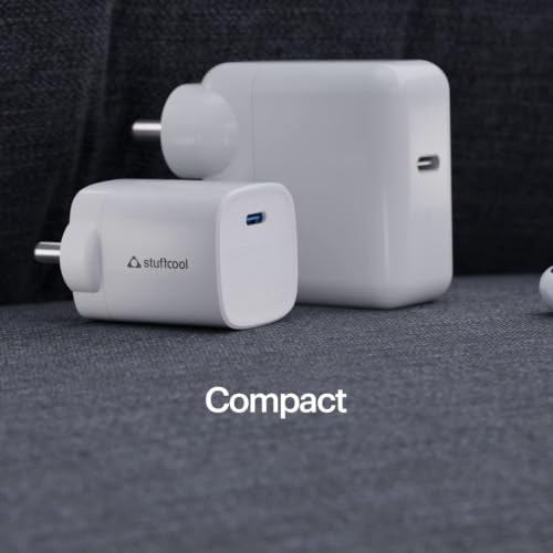 Image of Stuffcool Novus 25W Super Fast GaN Charger for Samsung, Pixel & iPhone