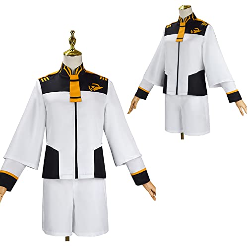 [Xinclubna] 水星の魔女 コスプレ スレッタ マーキュリー ミオリネ レンブラン エラン ケレス ガンダム コスプレ衣装 ステージ服 演出服 アニメ ユニフォーム ハロウィン クリスマス 仮装 (スレッタ・マーキュリー,L)のサムネイル