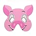 Animal Masks For Kids,Jungle Masks Goodie Bags Dress Up Masks For Safari Party Supplies Birthday Party Favors Circus Kids Foam Mask Assorted (12 pcs)