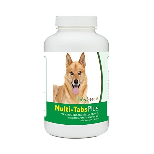 Healthy Breeds Finnish Spitz Multi-Tabs Plus Chewable Tablets 180 Count