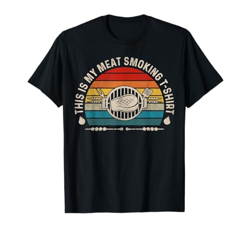 Ahumador de barbacoa vintage - This Is My Meat Smoking Camiseta