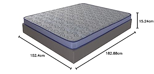 Image of duroflex Back Magic - Certified Orthopaedic 6 Inch Queen Size High Density Coir Mattress for Firm Back Support (72X60X6 Inches)