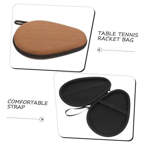 Funda de almacenamiento para raquetas de tenis de mesa ifundom de alta durabilidad 3