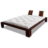 Durch Steckverbindungen aus Holz ist das Futonbett Cascata nicht nur leicht zu montieren sondern auch schadstoffarm
