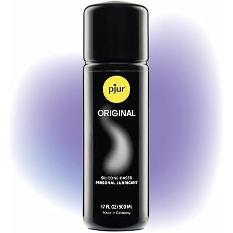 pjur Original Silicone Based Lubricant, Premium Lube for Men, Women & Couples, Odorless, 500ml / 17 fl.oz Cover