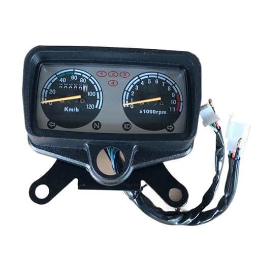 Compteur vitesse CG125 haute visibilité avec tachymètre précis pour tableau de bord ZJ125