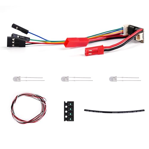 Image of Mini Brushed ESC Electronic Speed Controller for 1 /32 1 /35 Orlandoo Hunter A01 A02 A03 P01 P02 X01 X02 M01 M02 RC Car Upgrade Parts Universal(JST)