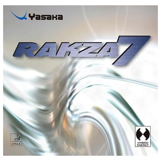 Yasaka Rakza 7,Black,Max Table Tennis Rubber