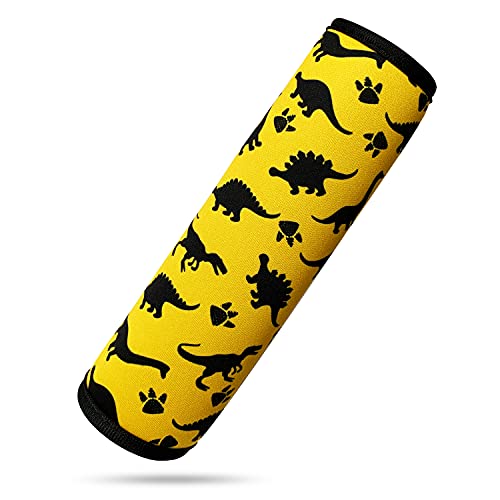 Image of Seat Belt Cover for Kids, Seat Belt Pad for Boys Girls, Car Seat Straps Shoulder Pads for Kids, Kid's Seat Belt Cushion, Shoulder Strap Pad, 1 Piece (Dinosaur)