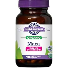 Oregons Wild Harvest Maca Root | Made with Organic Raw Maca Root and Vegan Capsules, 90 Count