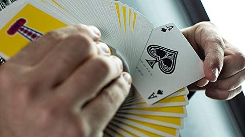 Miniatura 5 de Murphy's Magic Supplies, Inc. Modern Feel Jerry's Nuggets (amarillo) naipes