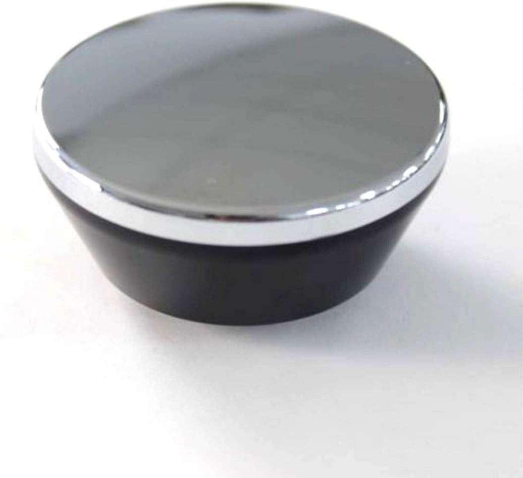 AEZ73913401 Knob Assembly Fits washers and dryers Chrome