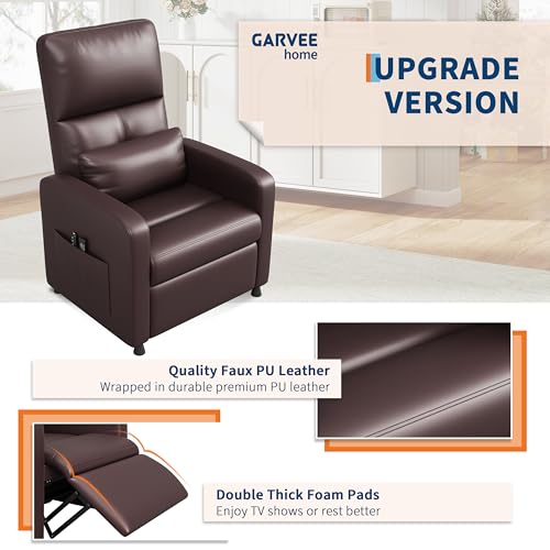 Sillón Plegable Marrón con Estructura de Acero miniatura 6