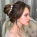nuozodki Pearl Hair Pins, 18 Packs, Silver, Wedding & Everyday Use, 5 Sizes, Alloy & Plastic, Clip-on, Women's, Adults, Brides & Bridesmaids