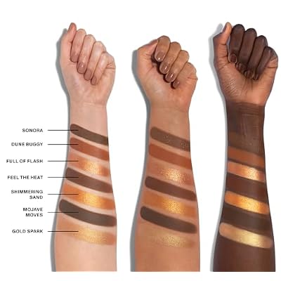 Morphe 35U Makeup Palette - Gilded Desert Artistry Palette with Deep Metallics, Shimmers & Matte Pressed Pigments - Made to Build, Blend & Layer for Everyday, Versatile Makeup Looks (1.98 oz)