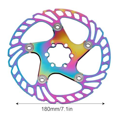 Rotor de frein de vélo et disques de frein à disque VTT colorés - 5