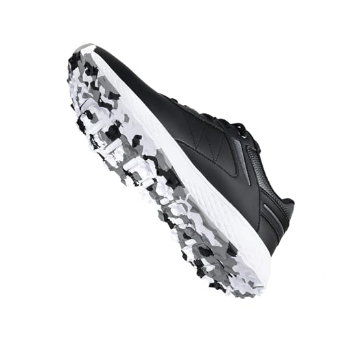 Image of Men's Spikeless Golf Shoes Men Waterproof Wears Golf Sport Sneakers Training Walking Shoe