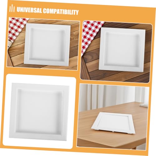 Cubierta decorativa DOITOOL con panel oculto y cierre discreto para pared de yeso 8