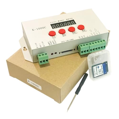 Contrôleur K1000C WS2812B pour résoudre les problèmes de coupure de signal sur 2048 pixels