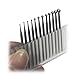 Luo ke 12 Pcs Round Shape Ball Burr Set - 3/32'' Shank Jewelry Making Burs Round Ball Shape Engraving Bits for Lapidary (008-040)