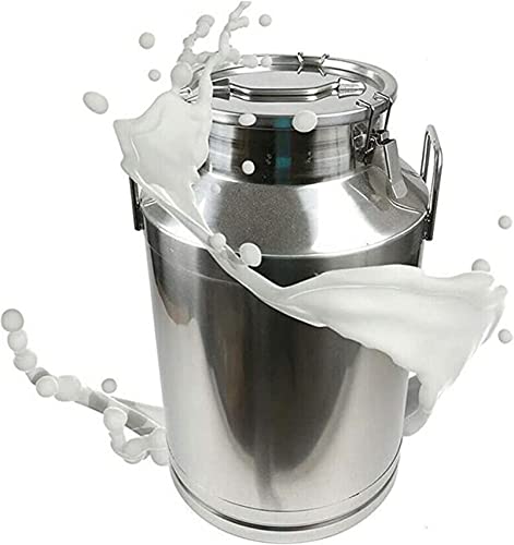 Seau à vin et lait en inox avec couvercle étanche 14 L