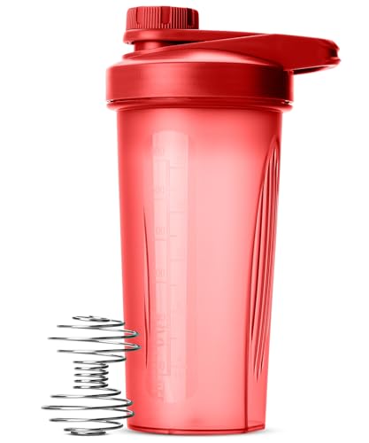 Mr. Pen- Shaker Bottle for Protein Mixes, 28 oz, Red