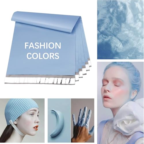 Image of Metronic Poly Mailers 14.5x19 70,000 Pack Large Shipping Bags for Clothing Mailing Bags with Strong Self-sealing Adhesive Waterproof and Tear-Proof Shipping Bags Bulk in Blue