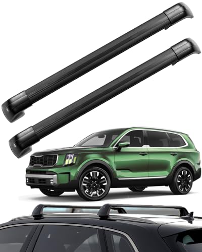 How to Find The Best Kia Telluride Roof Racks? (2023) FelicValo FelicValo 220lbs Lockable Roof Rack Cross Bars Fit for KIA Telluride S SX EX SX-Prestige...