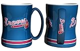MLB Atlanta Braves 226623 Coffee Mug, Team Color, 14 oz
