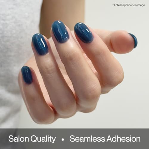 Image of ohora Semi Cured Gel Nail Strips (N Blueberry Veil)