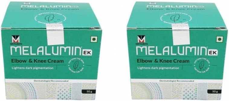 Mela-lumin Elbow & Knee Cream 50gm-Pack of 2