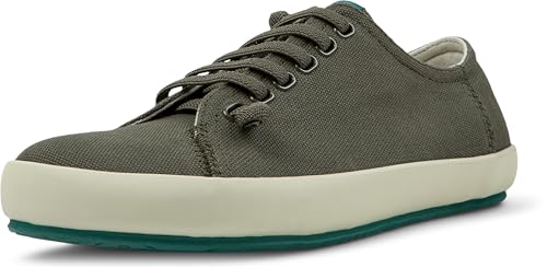 Camper Zapatillas para Hombre Peu Rambla Vulcanizado, Verde Medio 114, 40 EU