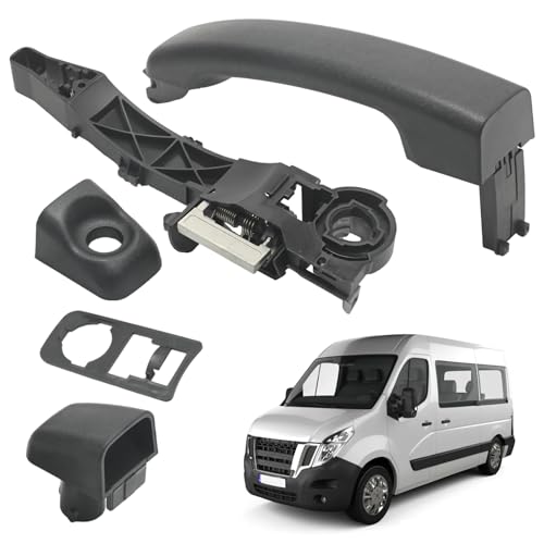 Hoypeyfiy 806079208R klamka do drzwi zewnętrznych, część zamienna do Nissan NV400/Opel Movano B/Renault Master III 2010–2022, zastępuje 806067794R