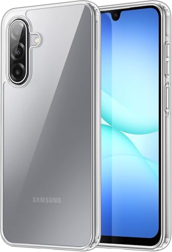 Image of REALCASE Silicone Samsung Galaxy A17 / F17 / M17 5G Back Cover Case, Scratch Resistant Protective Crystal Clear Transparent Shock Proof Bumper Back Cover Case for Samsung Galaxy A17 / F17 / M17 5G