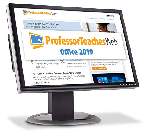 Professor Teaches Web - Office 2019 - Annual Subscription [PC Online code]