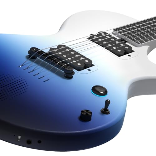 Image of Enya Electric Guitar Nova Go Sonic Smart Electric Carbon Fiber Guitarra with 10W Wireless Speaker, Onboard Presets, All-in-One Portable Rig for Street Performers & Home Studios, 2-Year Warranty